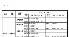 （专科）2020年10月湖北自考面向社会开考新课改专业统考课程考试